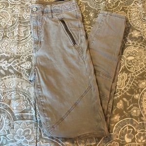 American Eagle Super High-Rise Skinny Jeans with zippers